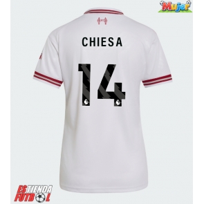 Liverpool Federico Chiesa #14 Segunda Equipación Mujer 2026-27 Manga Corta